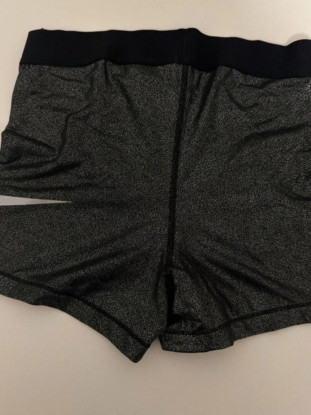 Nike black silver